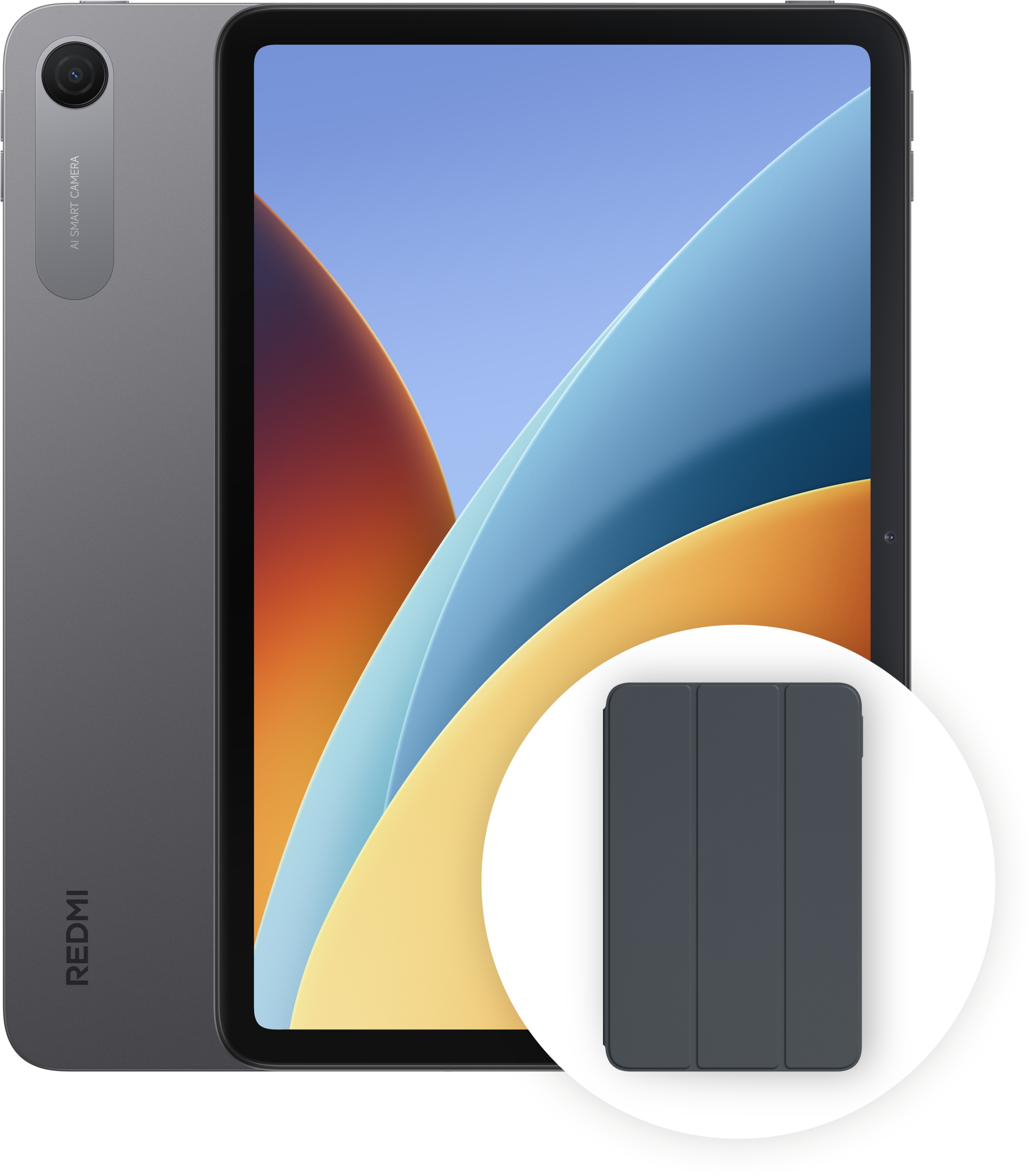 Xiaomi Redmi Pad 2 9.7, 4 GB/64 GB with cover Graphite Gray