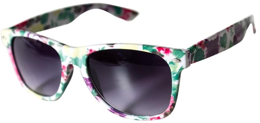 OEM Slnečné okuliare Nerd flower biele