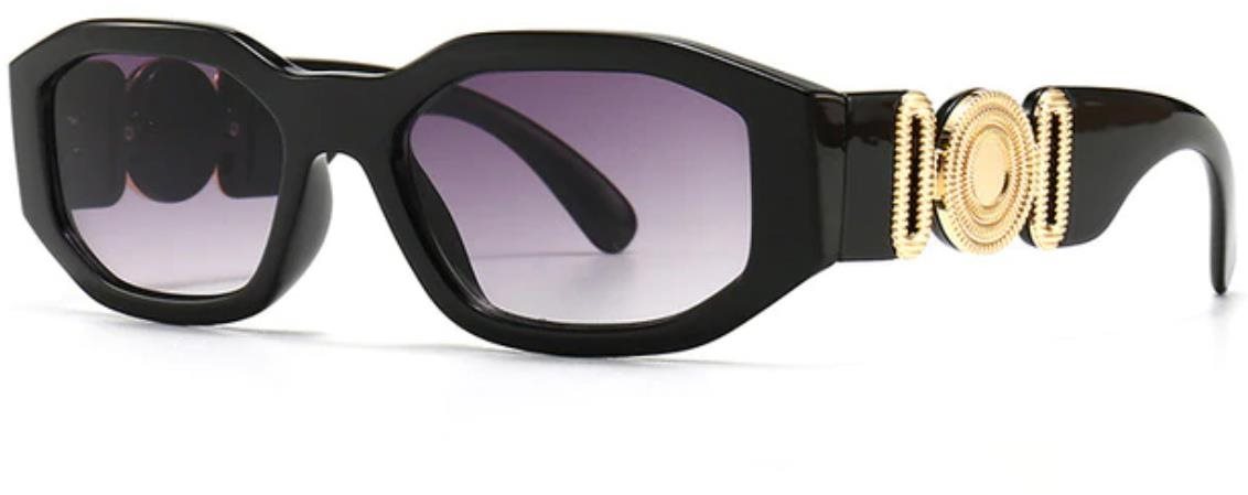 VeyRey Slnečné okuliare hranaté Ingeund čierne