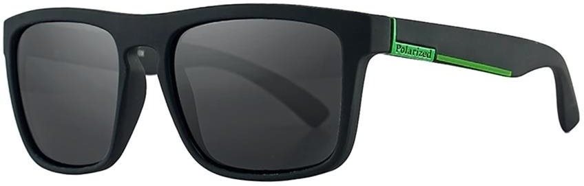 VeyRey Polarizačné slnečné okuliare Nerd Robert čierne