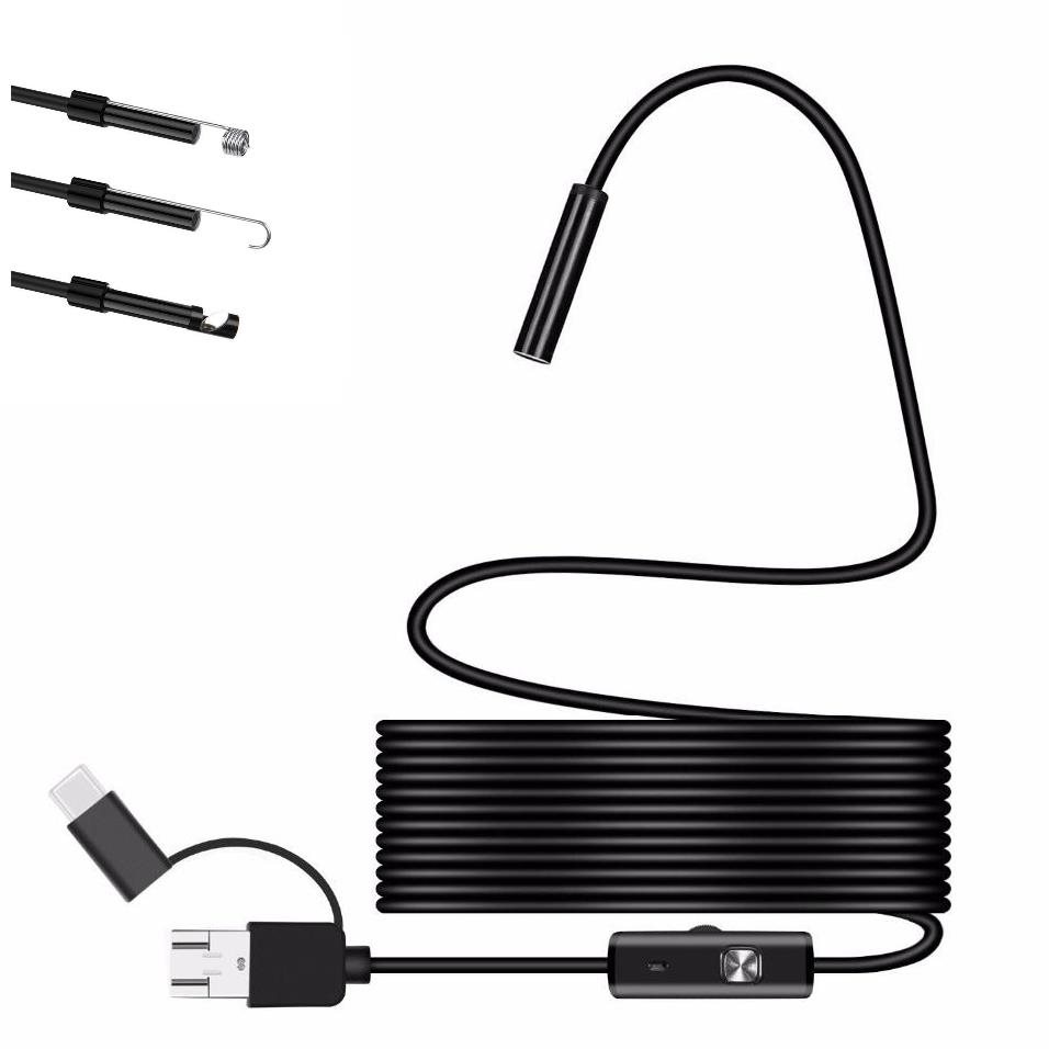 Xtech Endoskopická 3 in 1 VX 800 HD 5 m flexi