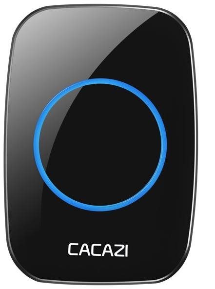 CACAZI A10 bezdrôtový 1× prídavný prijímač – čierny