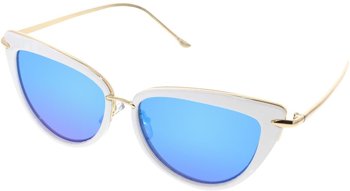 OEM Slnečné okuliare cat-eye Positive biele
