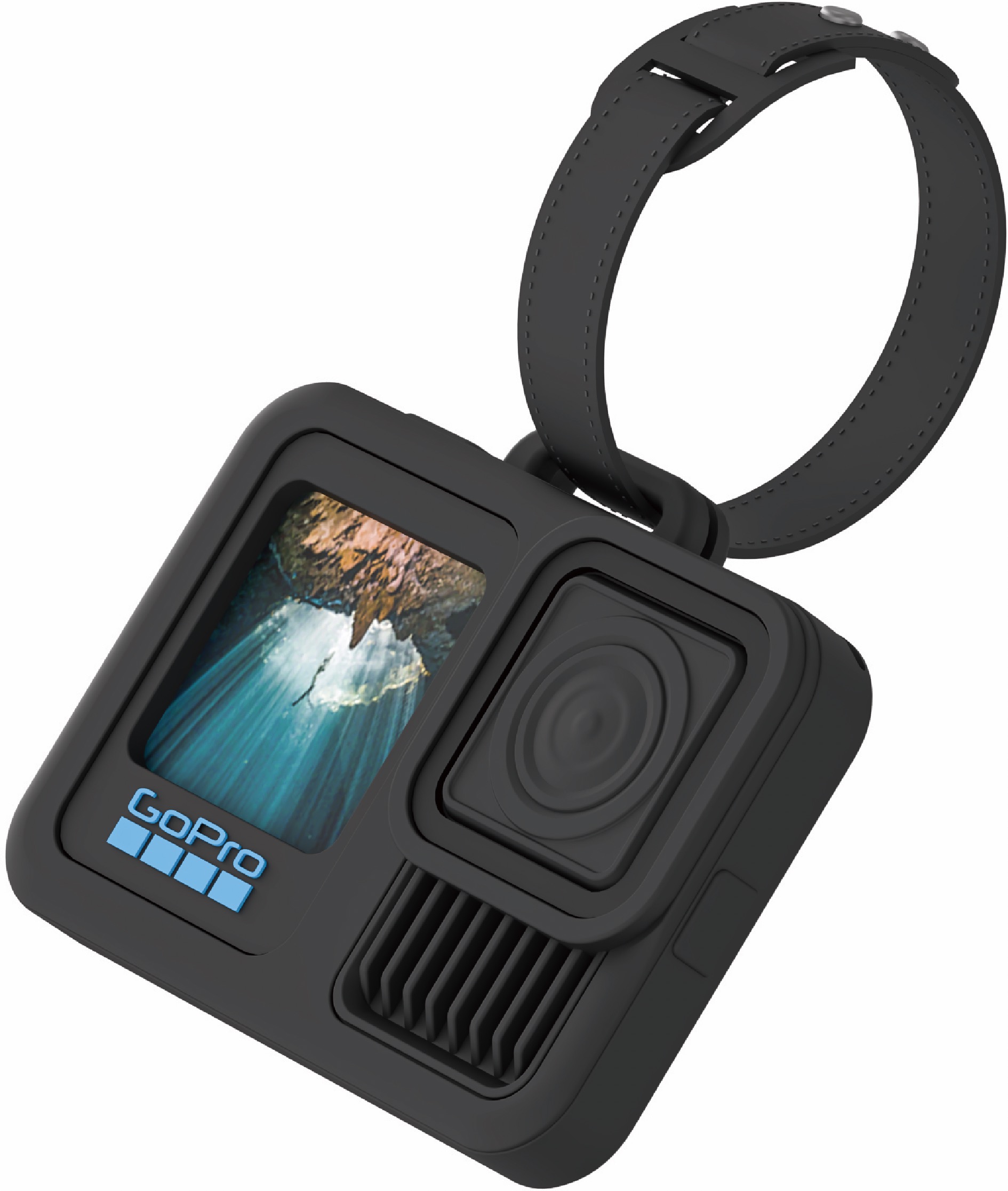 GoPro menovka na kufor