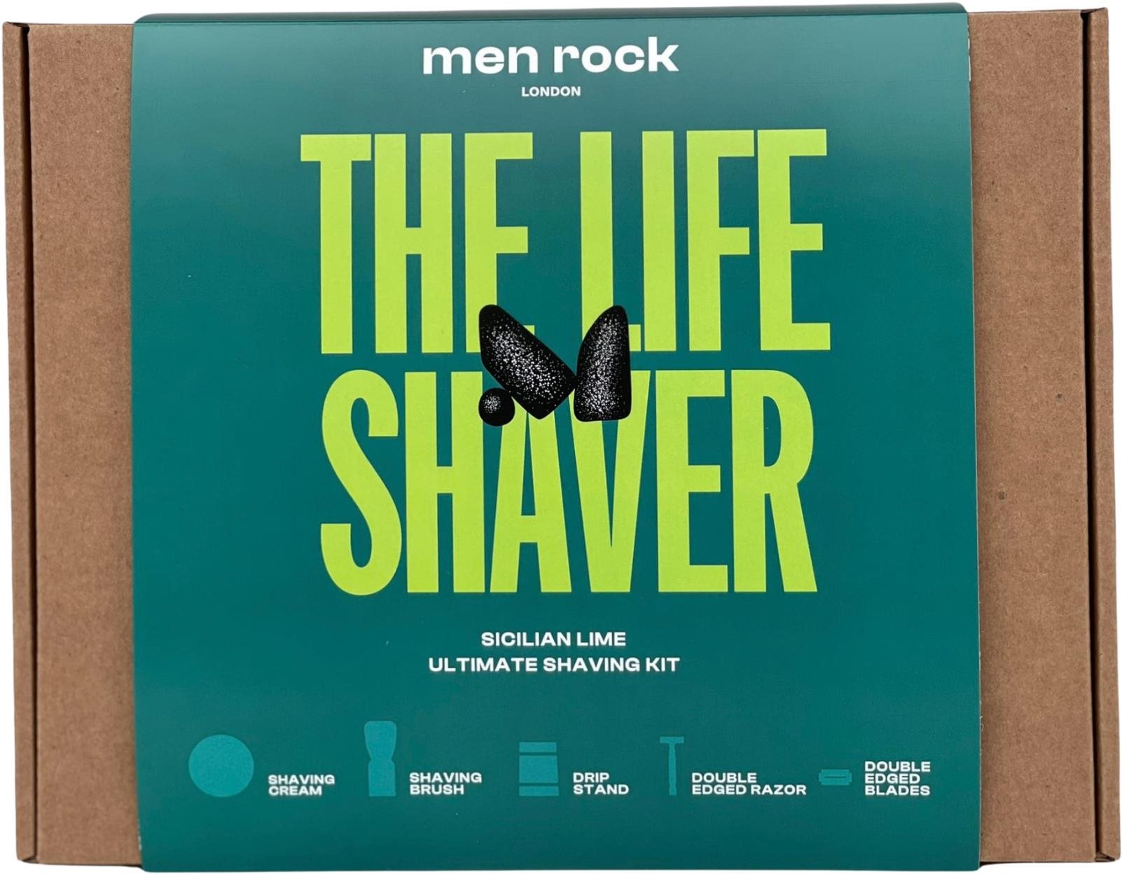 Men Rock Darčeková súprava na holenie – Sicílska limetka