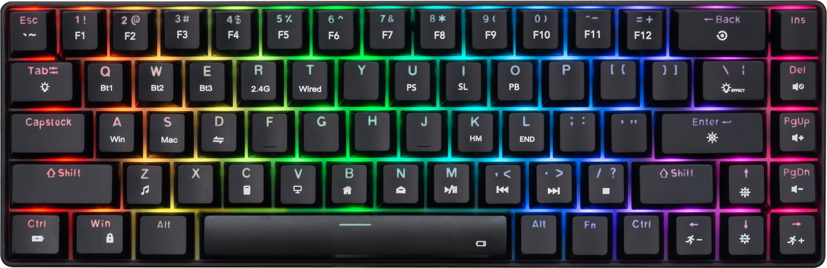 XTRIKE ME GK-995W BK Wireless Mechanical Keyboard – EN
