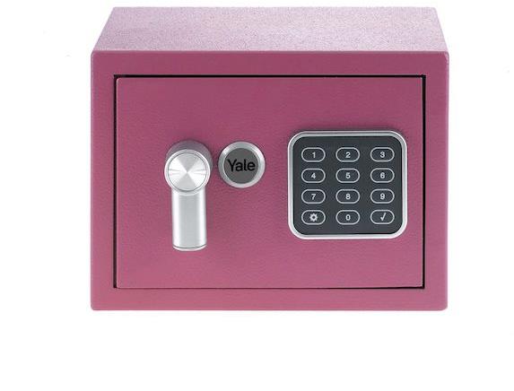 YALE Safe mini YSV/170/DB2/P ružový