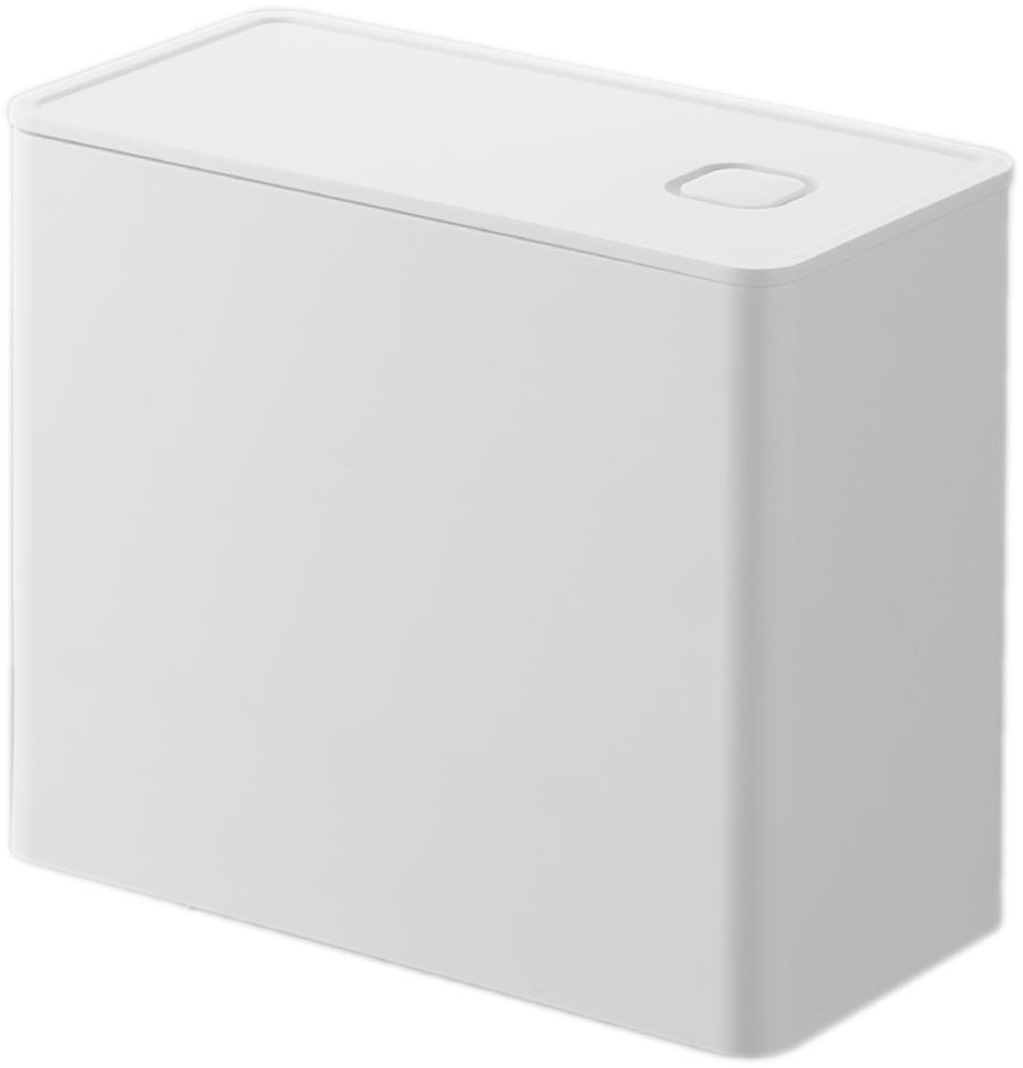 YAMAZAKI Tower 6907 Zásobník na kávu s lyžičkou 1,6 l biely