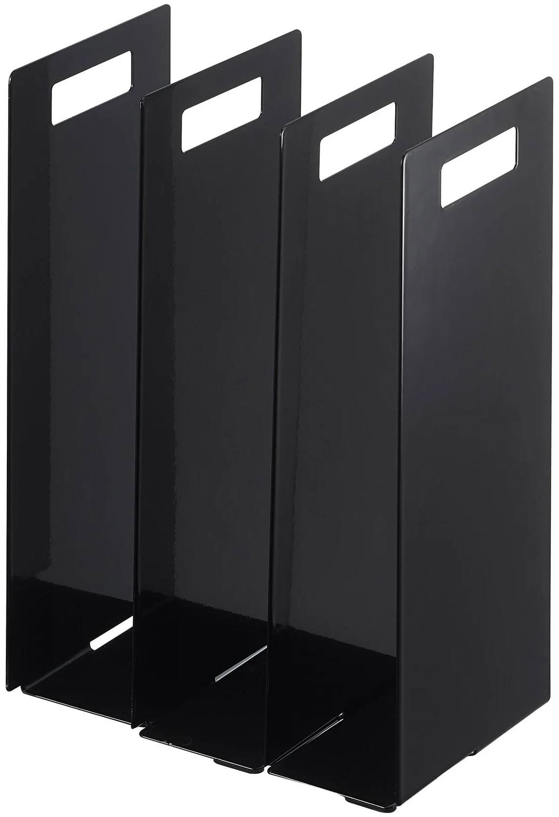YAMAZAKI Tower 4317 Organizér na uteráky sada 2 ks, čierny