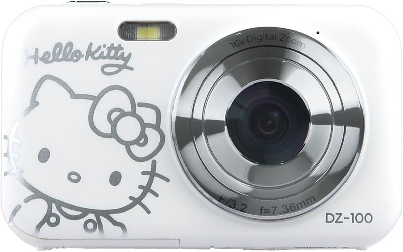 YASHICA Hello Kitty Digital Camera DZ-100 White