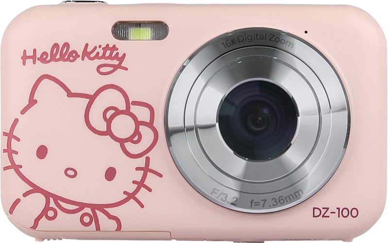YASHICA Hello Kitty Digital Camera DZ-100 Pink