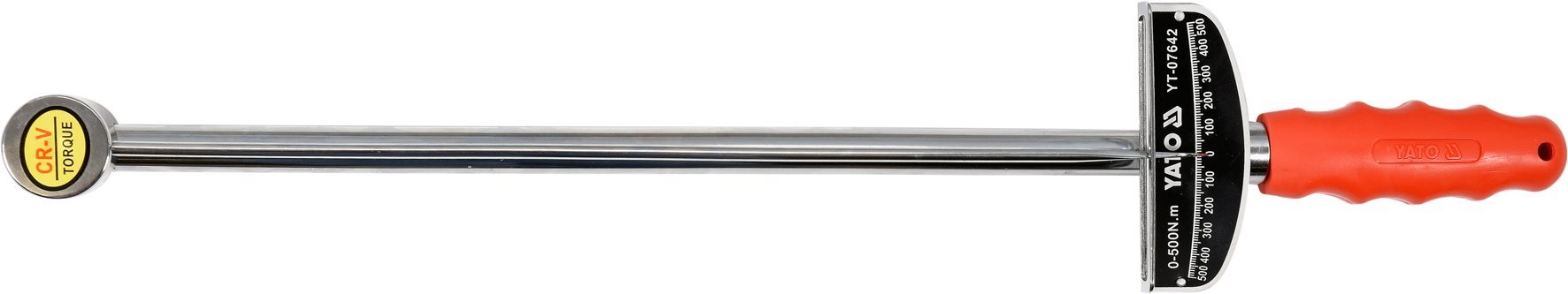 YATO Momentový kľúč 3/4" výchylný 0 – 500 Nm