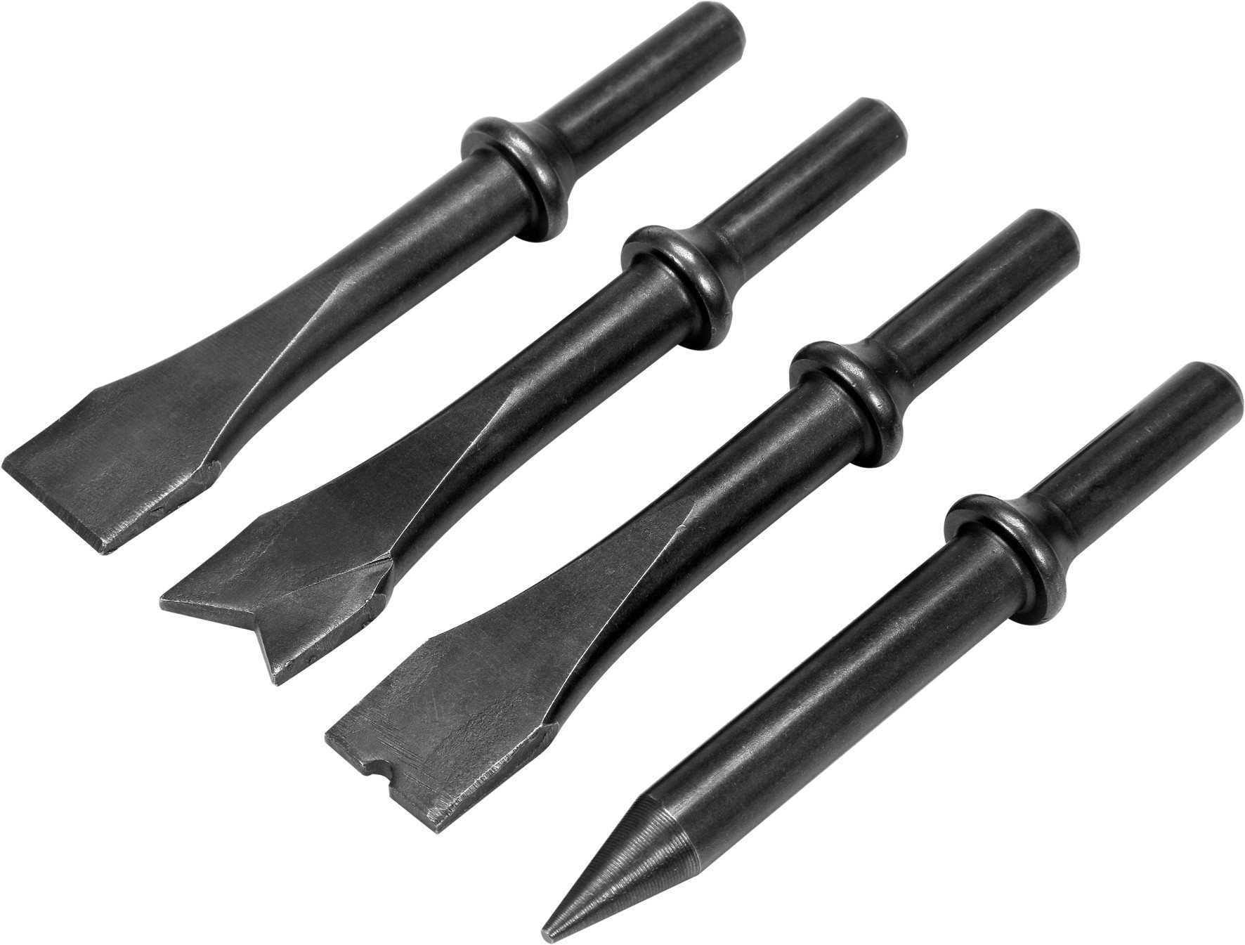 YATO Súprava sekáčov 120 mm pre pneumatické kladivo súprava 4 ks YT-09901