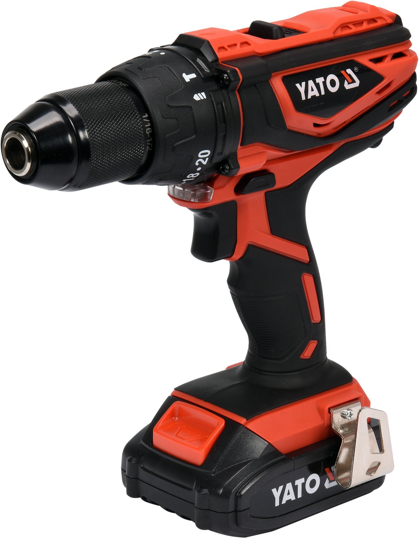 YATO Vŕtačka s príklepom AKU 18 V v sade YT-82786 (1× 2 Ah)