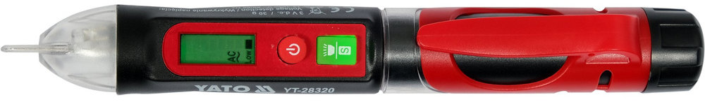 YATO Indukčná skúšačka napätia s LCD displejom 12-1000V YT-28320