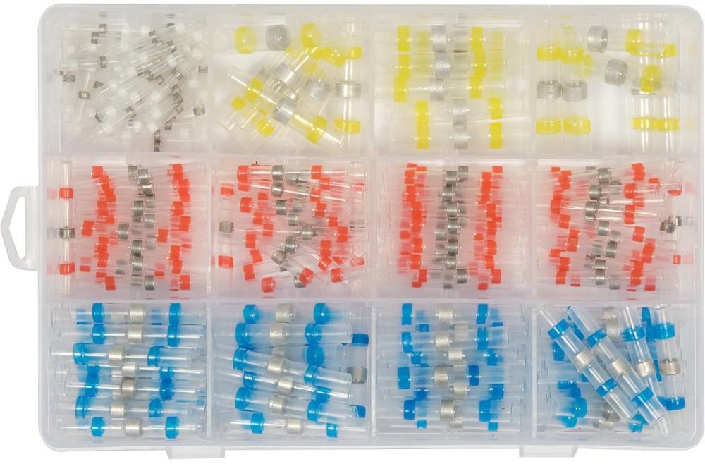 YATO Zmršťovacie bužírky s spojivom vodotesné súprava 220 ks YT-81460