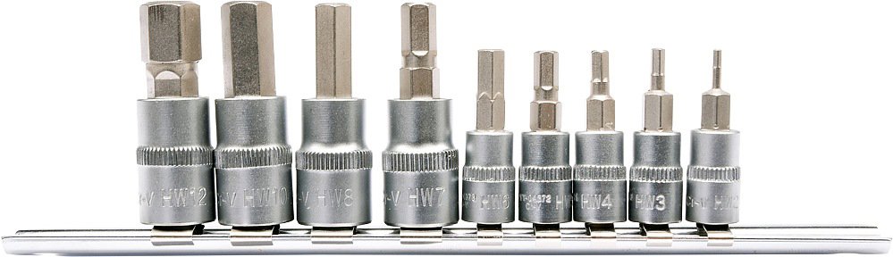 YATO Bity súprava 9 ks (CrV 6150) YT-04401