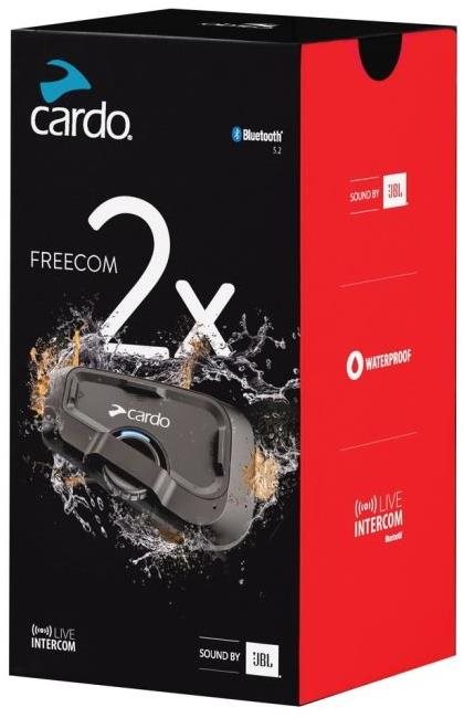 Cardo FREECOM 2X (JBL) Interkom na motocykel