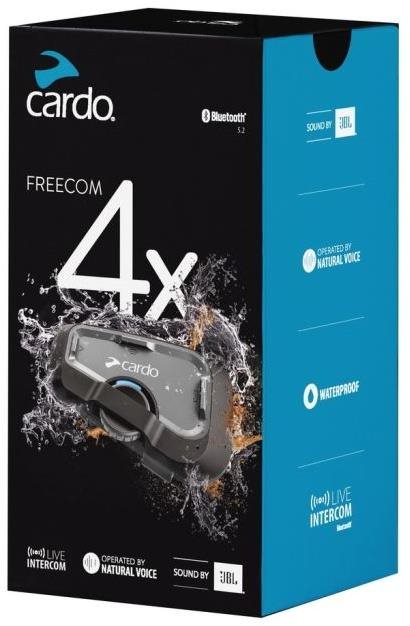 Cardo FREECOM 4X (JBL) Interkom na motorku