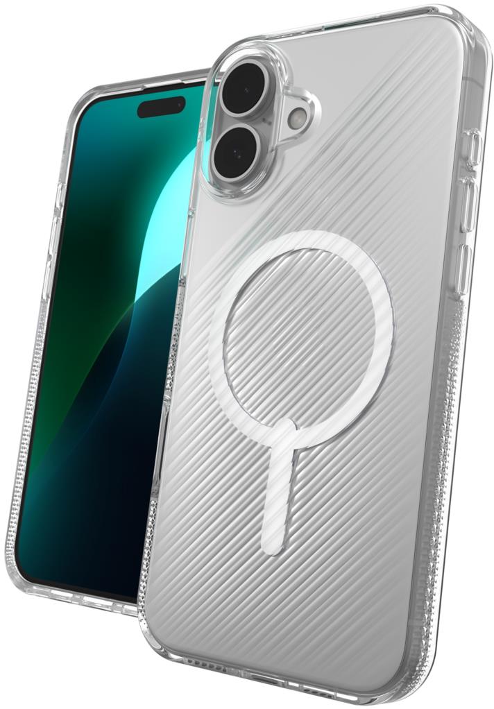 ZAGG Cases Luxe Snap Apple iPhone 16 Plus Priehľadný