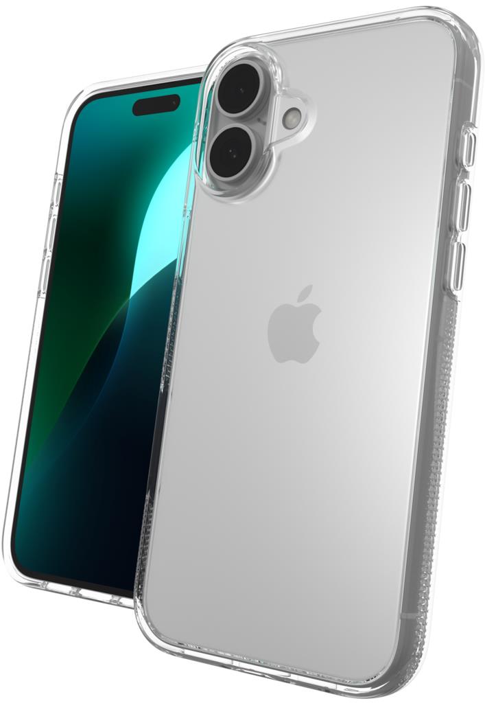 ZAGG Cases Crystal Palace Apple iPhone 16 Plus Priehľadný