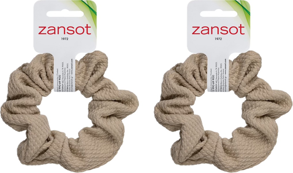 Zansot Scrunchie 2 ks, béžová