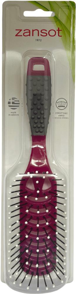 ZANSOT Hranatý malý hrebeň červený
