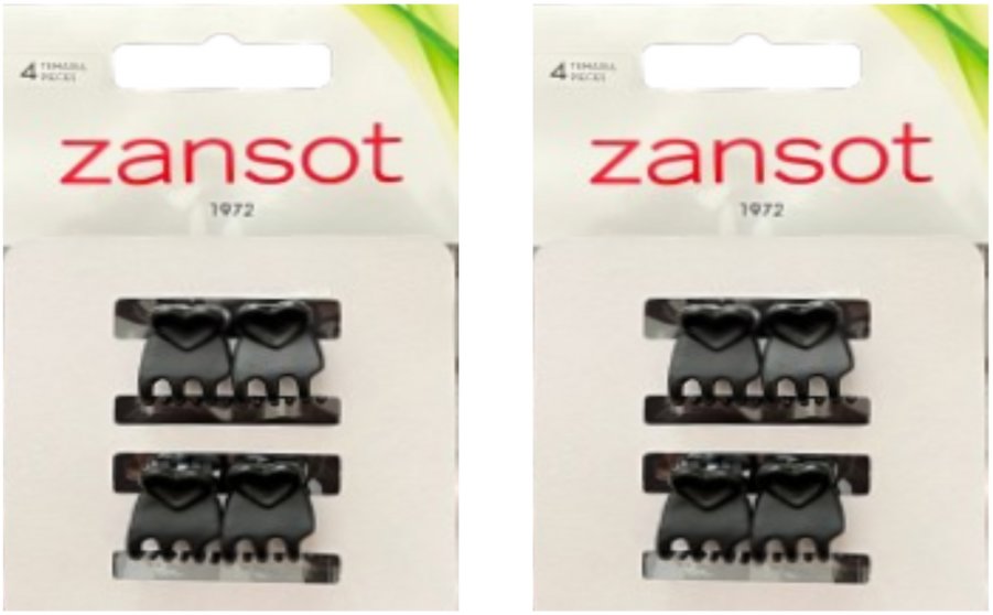 Zansot Sponka 1,5 cm, matná čierna