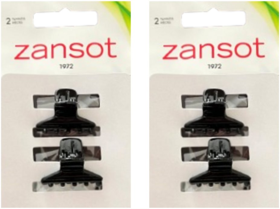 Zansot Sponka 2,5 cm, lesklá čierna