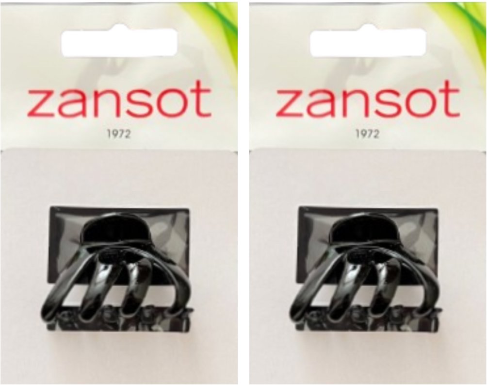 Zansot Sponka Chobotnica 4,2 cm, lesklá čierna