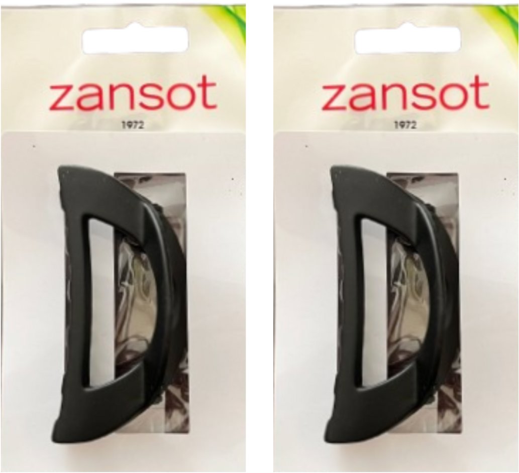 Zansot Sponka Curved 6,2 cm, matná čierna