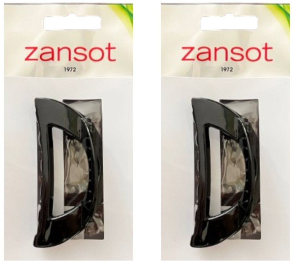 Zansot Sponka Curved 6,2 cm, lesklá čierna