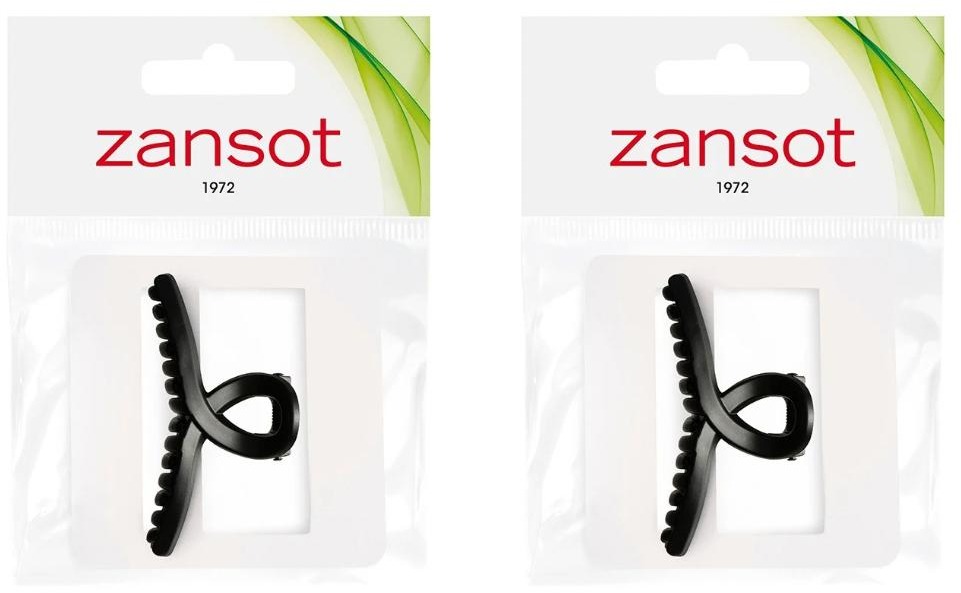 Zansot Sponka Curved 7 cm, matná čierna