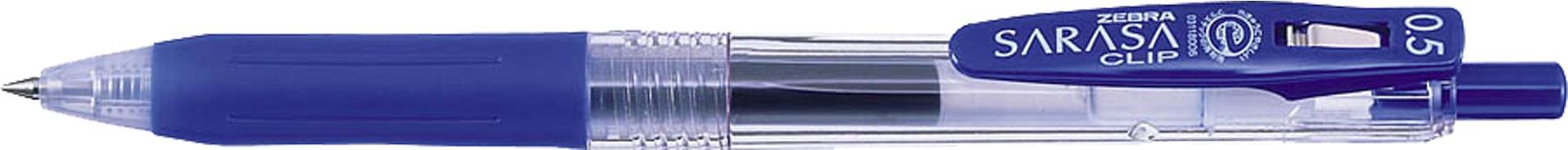 ZEBRA Sarasa Clip modré