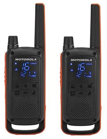 Motorola TLKR T82, oranžová/čierna