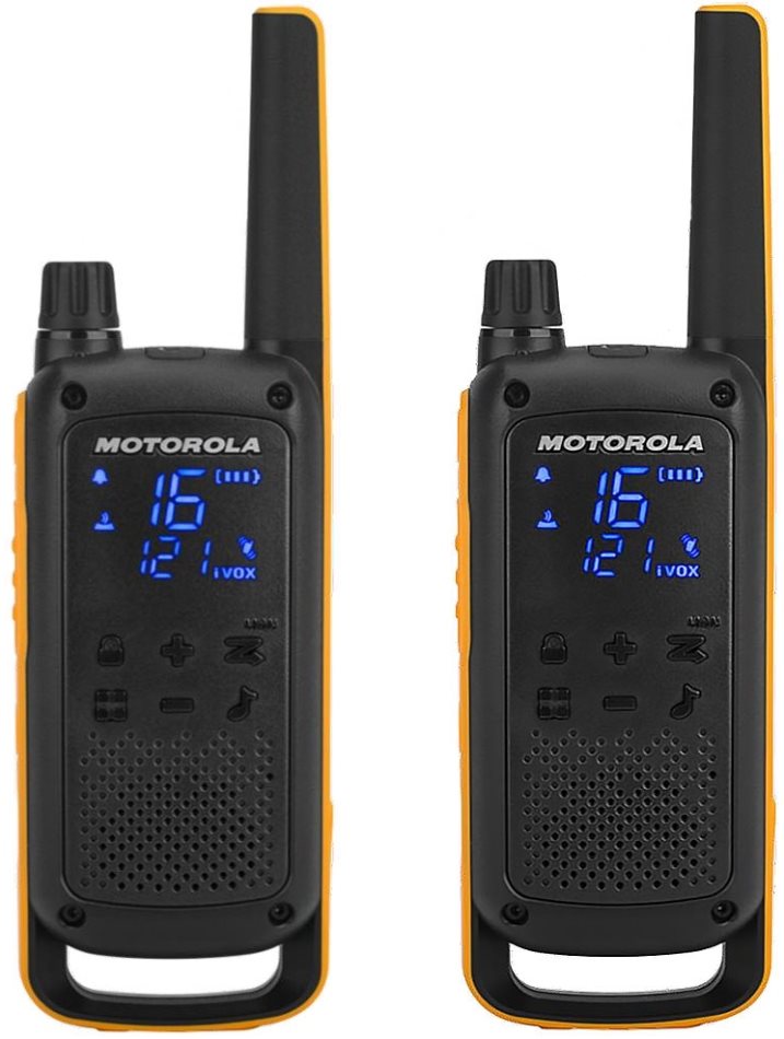 Motorola TLKR T82 Extreme, žltá/čierna