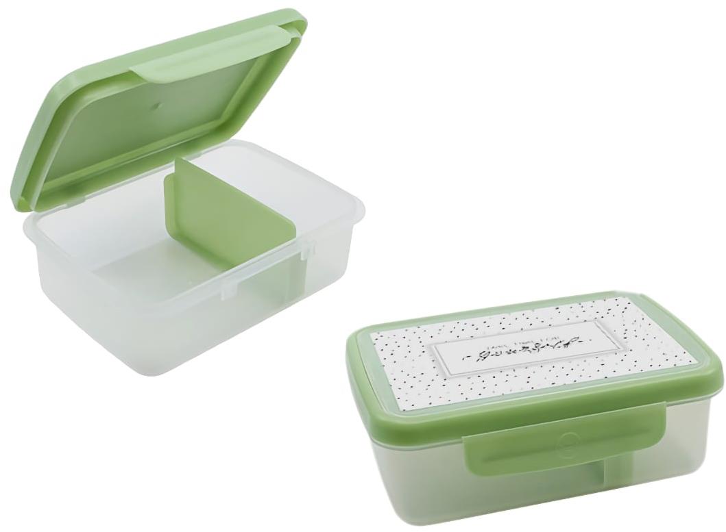 ZDRAVÁ LAHEV SCANDI Zdravá desiata box olivová