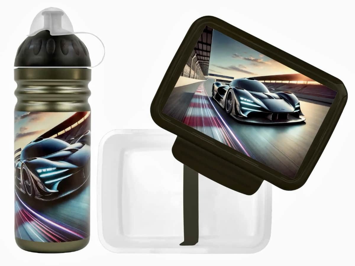 ZDRAVÁ FĽAŠA zdravá desiata + zdravá fľaša 0,7 l HYPERCAR sada