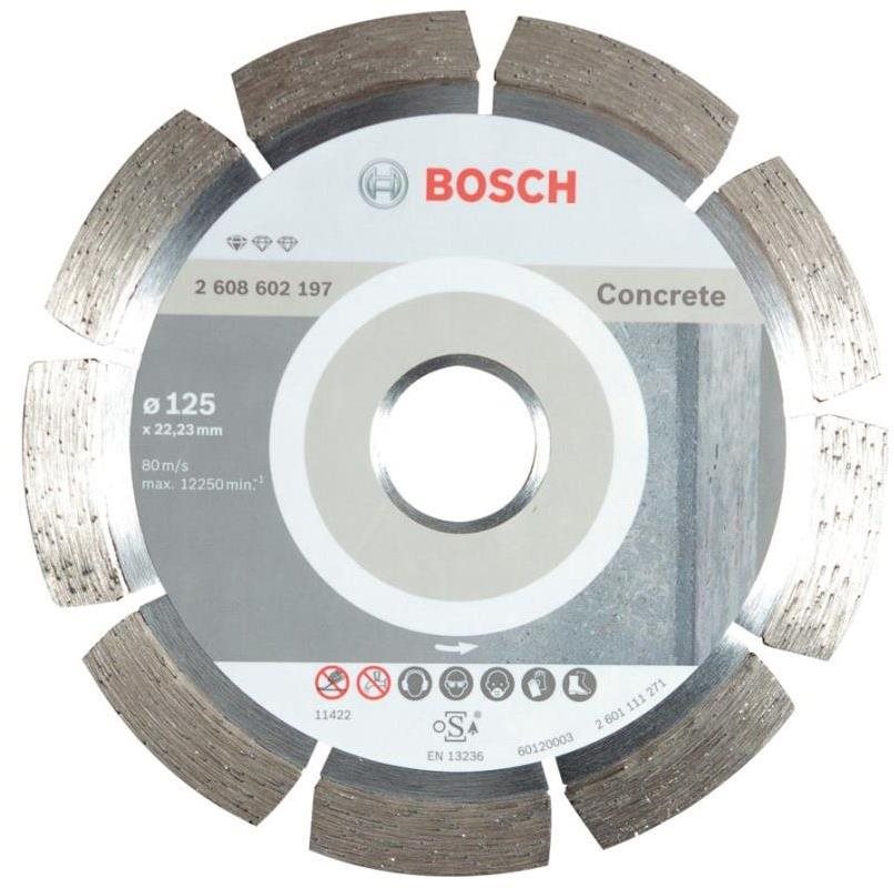 Kotúč diamantový segment BPE, 125 × 22,23 mm