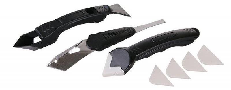 SET na aplikáciu a odstraňovanie silikónu