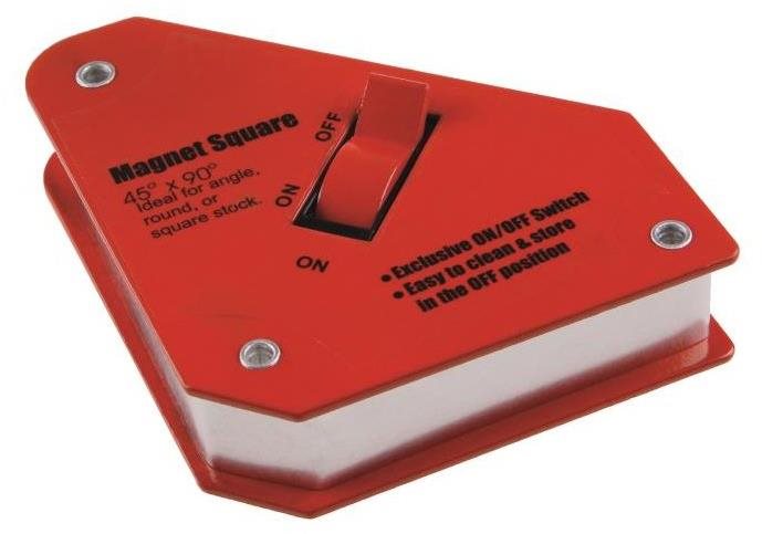 Magnet uhlový, 95 × 109 × 25 mm