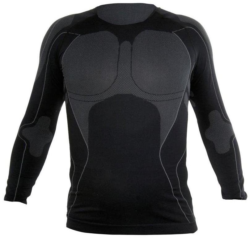 Tričko termo, černo-šedé, vel. 2XL/3XL