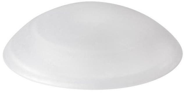 Zarážka na dvere, priemer 40 mm, transparentná, 6 ks