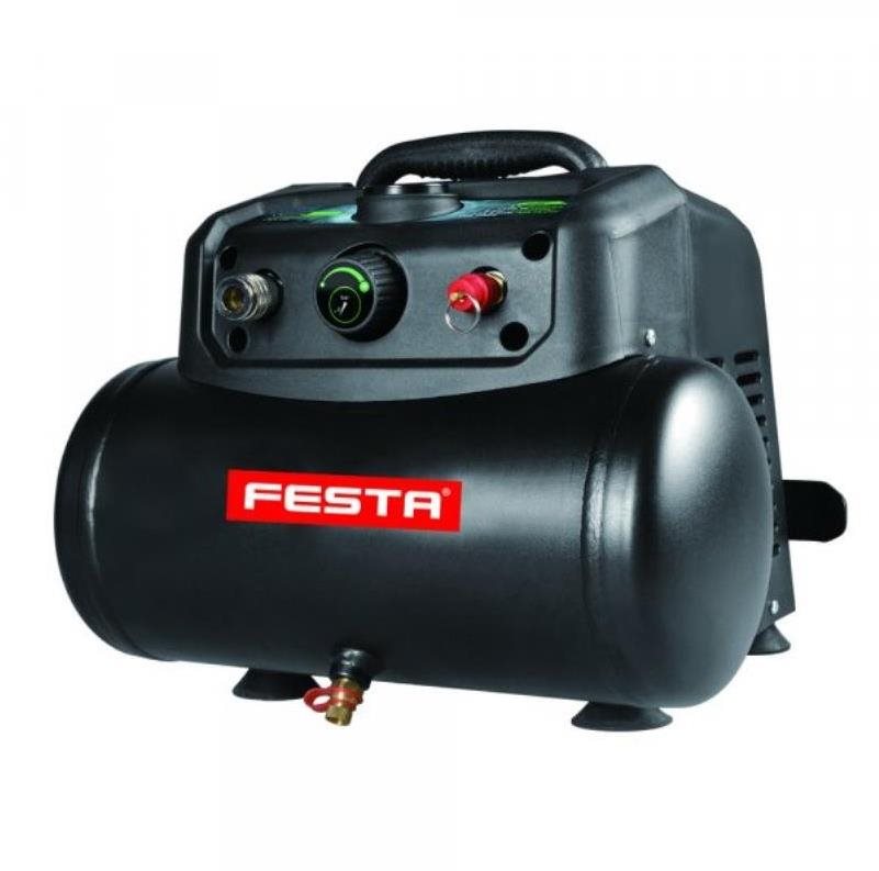 FESTA Kompresor bezolejový, 6 l