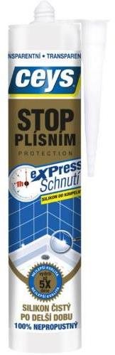 Silikón Ceys stop plesniam, 280 ml, transparentný