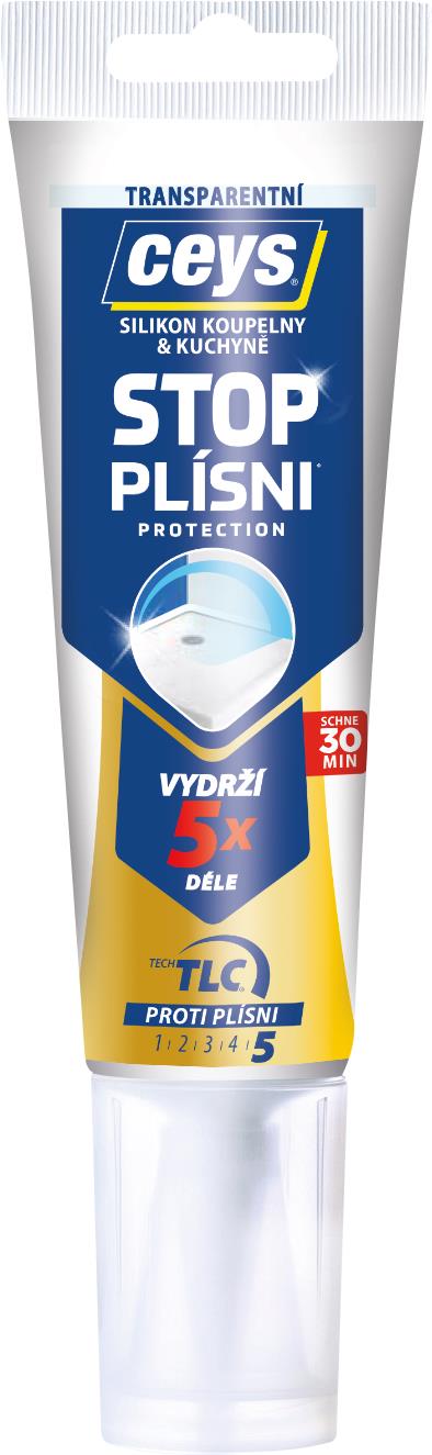 CEYS Silikón Stop plesni transparent tuba 125 ml