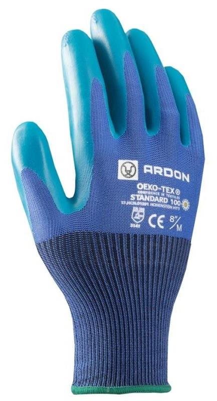 Rukavice pracovné GREEN TOUCH, veľkosť 7