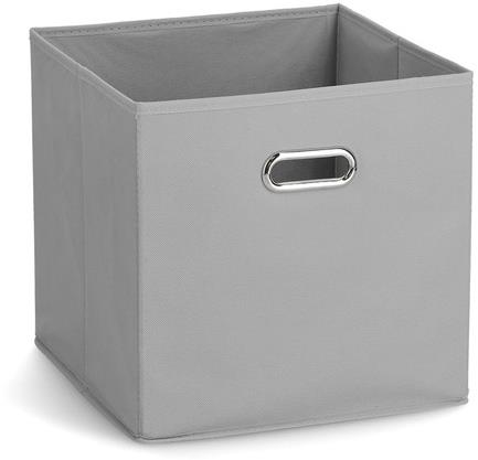 Zeller Úložný box vlísový sivý 28, × 28 × 28 cm