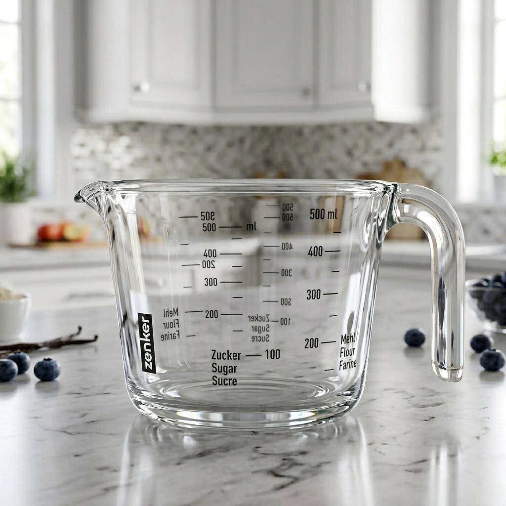 ZENKER Odmerka 500 ml, sklo