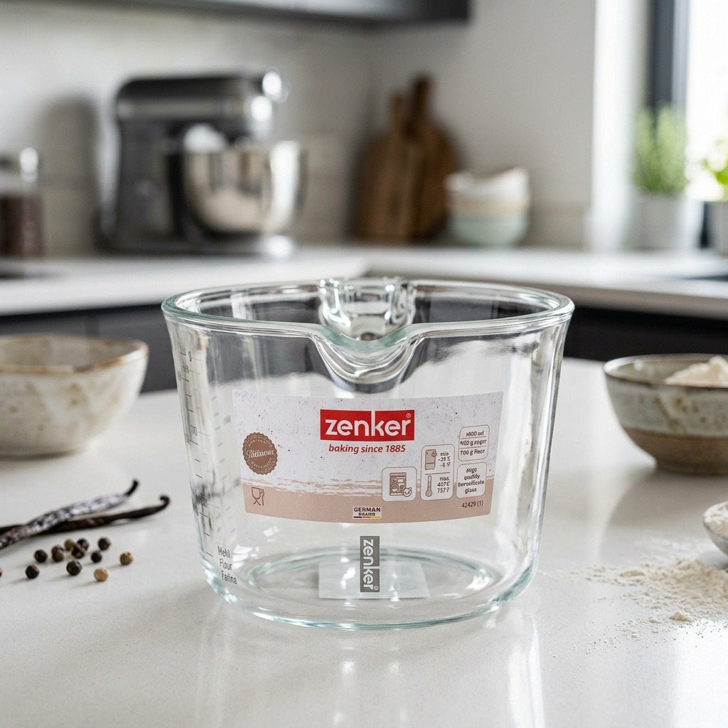 ZENKER – Odmerka 1 000 ml, sklo